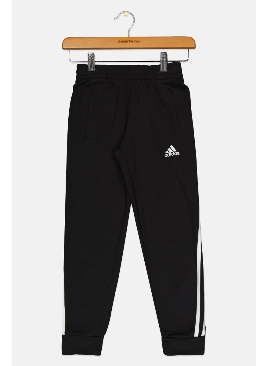 Adidas Kids Boy Sportswear Fit Outdoor Sweatpants, Black  - Image 1