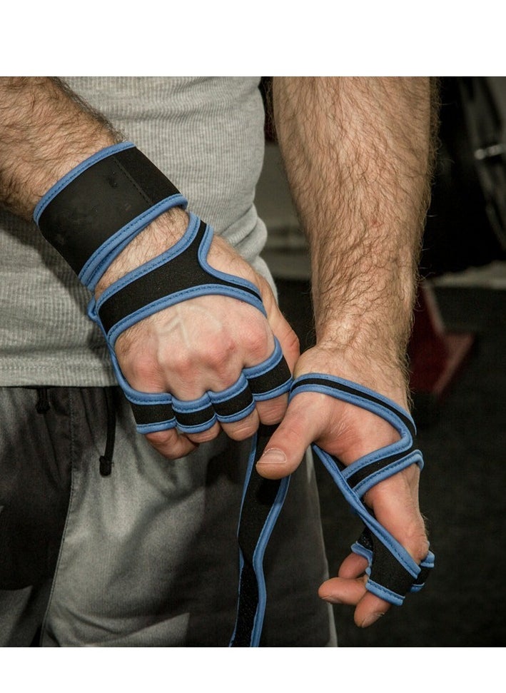 Excellent Cycling Gloves Fitness Gloves Weightlifting Gloves Half Finger Gloves With Wrist Guards  - Image 1