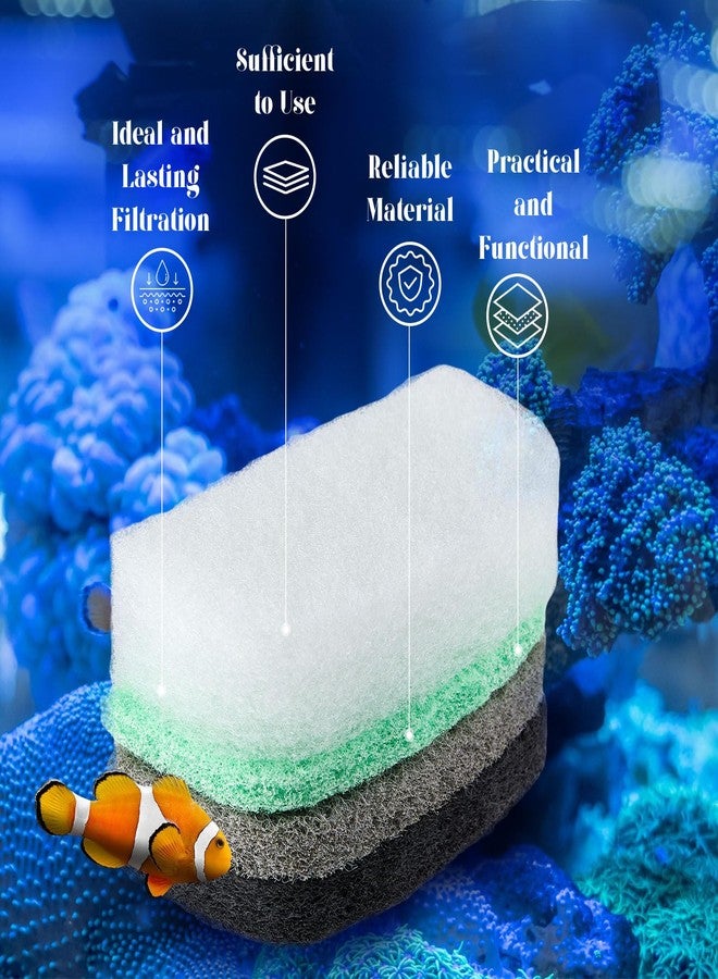 Threlaco 26 Pcs Canister Filter Maintenance Kit Compatible with Fluval 106/107/206/207, Quick-Clear Water Polishing Pad, Ammonia/Phosphate/Nitrite Remover Pads, Silicone Lube - Image 5