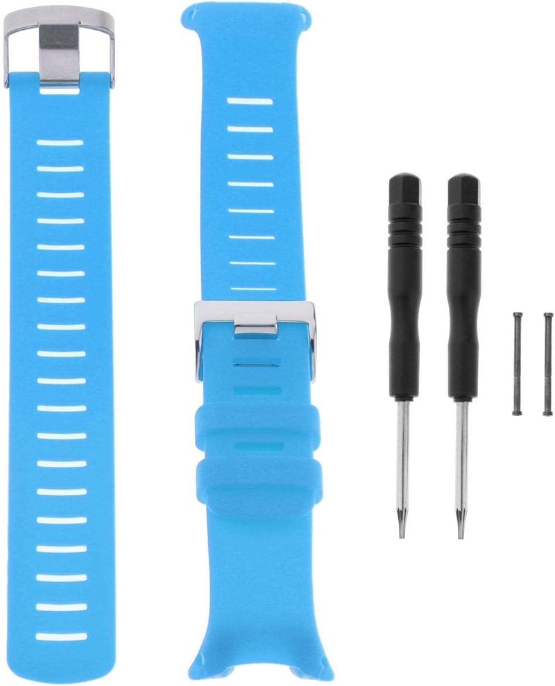كلاراكو سوار بديل لساعة غوص Suunto D4 و D4i Novo، يناسب مقاسات 5.7 بوصة - 8.6 بوصة (145 مم - 220 مم)، دبابيس تثبيت، براغي - Image 1