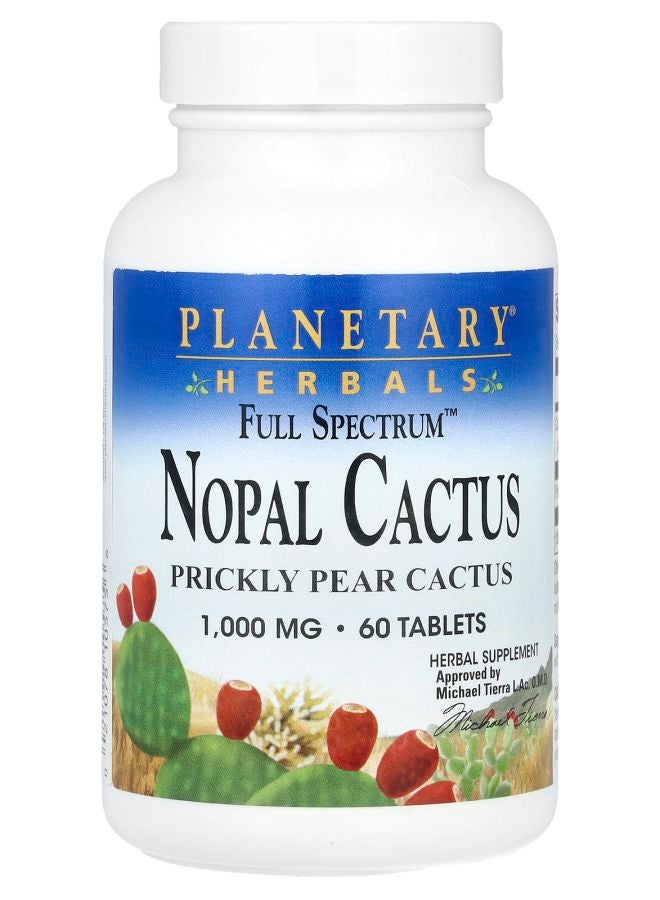 Full Spectrum™ Nopal Cactus 1000 mg 60 Tablets