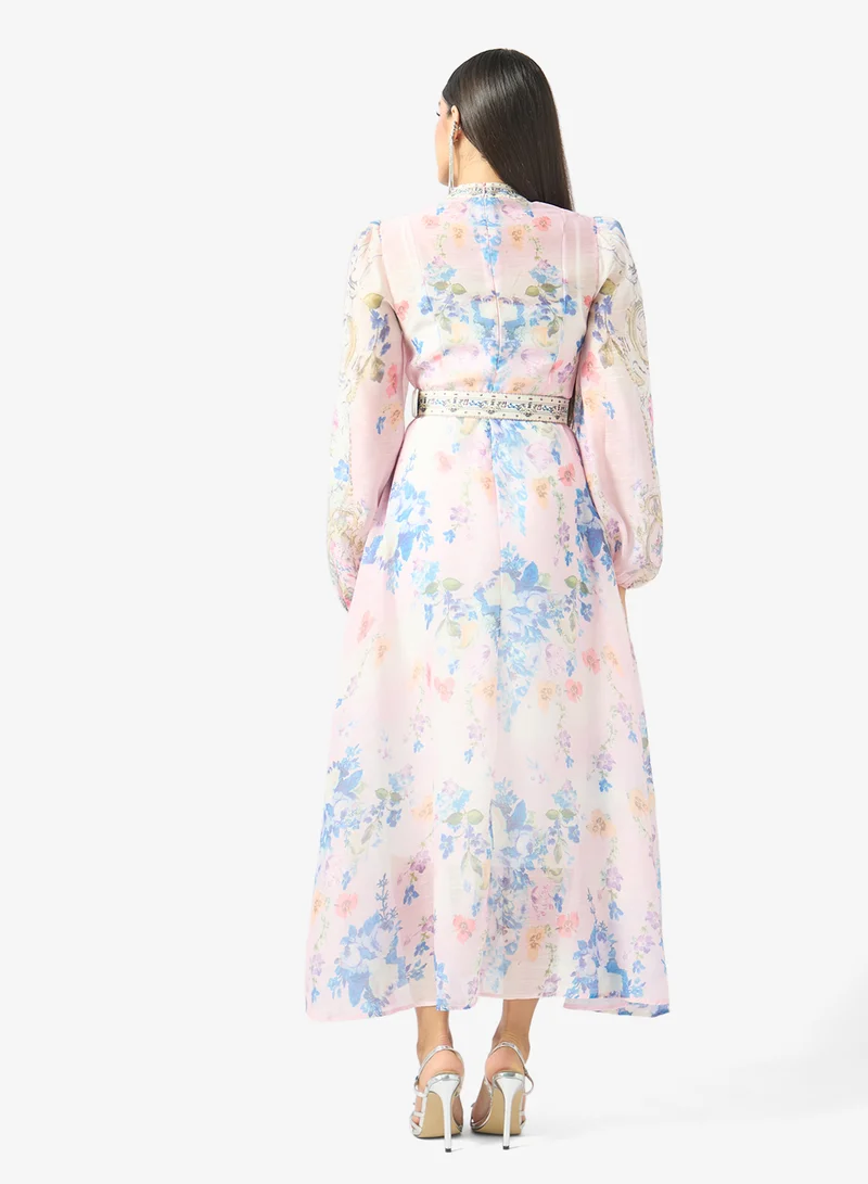 Khizana Floral Print Dress