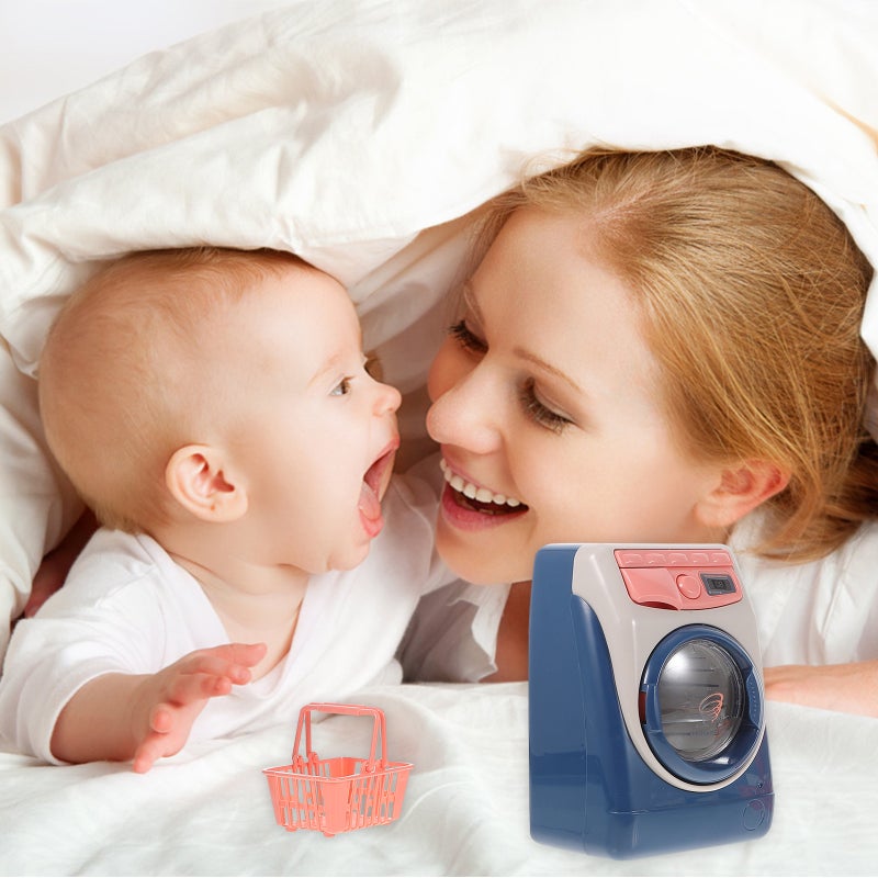 1 Pc Washing Machine Toy Electric Washing Machine Toy for Kids without Battery - Image 2