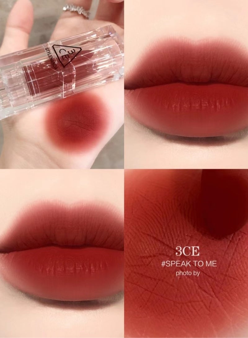 ثري سي إي 3CE أحمر شفاه مرطب وغير قابل للتلاشي