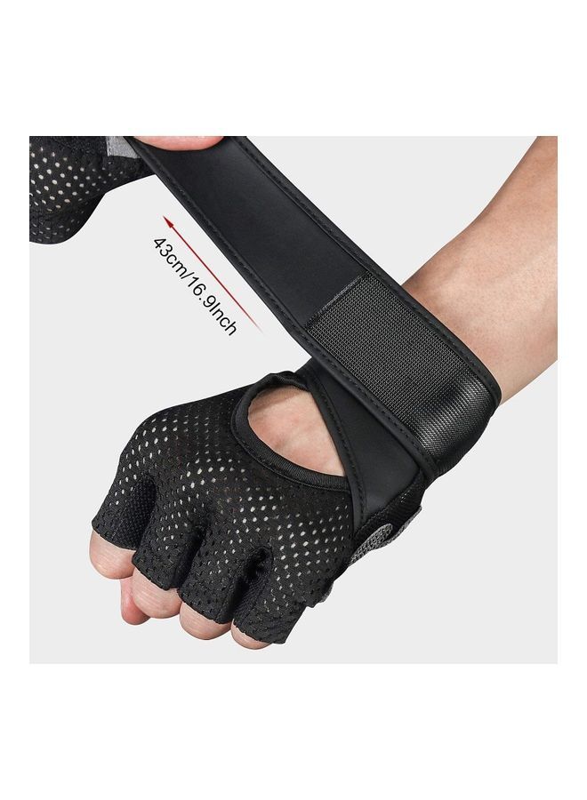 NIBEMINENT Pair Of Weight Lifting Gloves S  - Image 2