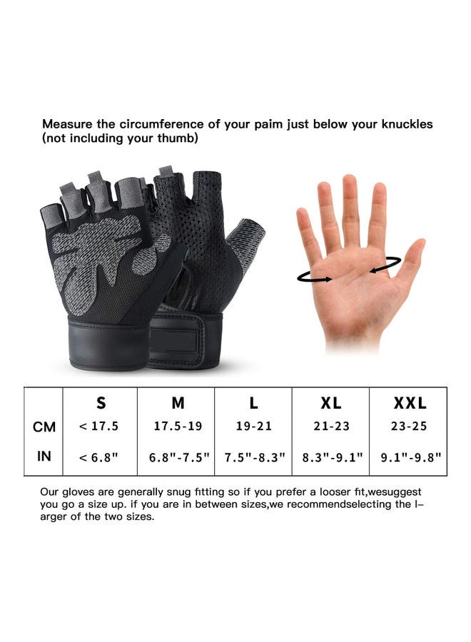 NIBEMINENT Pair Of Weight Lifting Gloves S  - Image 5