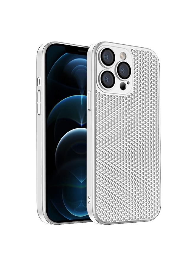 Zaboon Case For iPhone 12 Pro Max Honeycomb Radiating PC Phone Case - Image 1