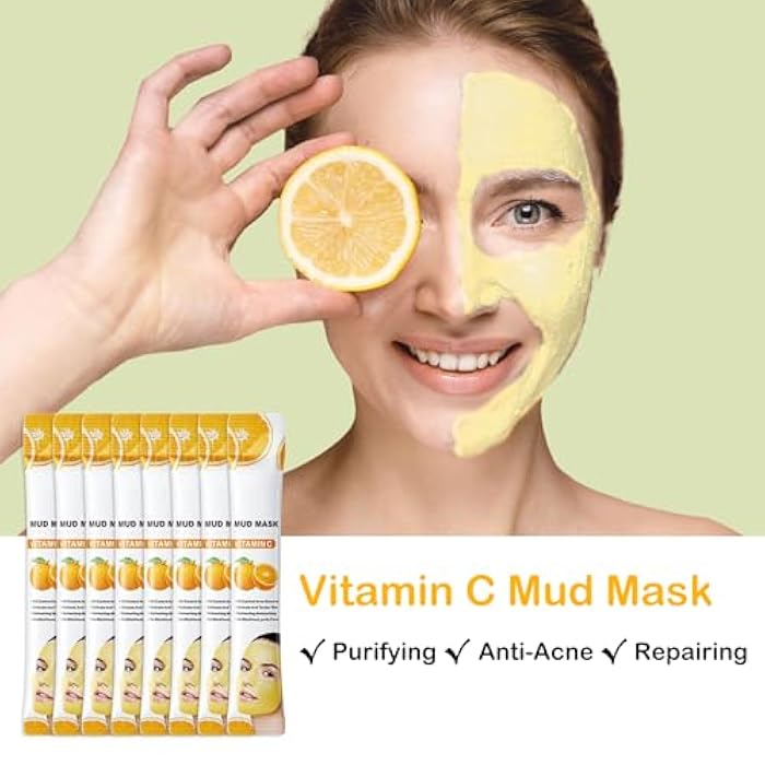 LZYLLS 24 Pcs Clay Face Mask with Brush,Hydrating Mud Face Mask Set,Deep Cleaning Oil Control Clay Facial Masks for Blackheads Remover,Mud Facial Masks Skincare Gift Set - Image 3