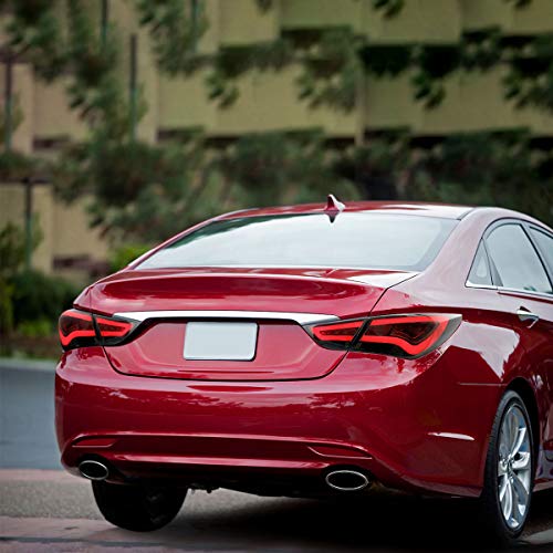 VLAND LED Tail lights for Hyundai Sonata 2011 2012 2013 2014(Only for US Version) (Smoke), Not Fit For 2013-2014 (2.0T/2.0T Limited) - Image 5