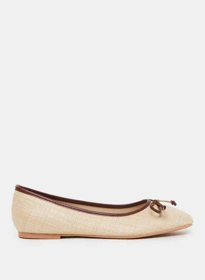 ستايلي حذاء باليرينا ستيلى بفيونكة مزخرفة