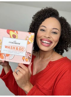 CURLSMITH Curlsmith - Wash & Go High Definition Curls Kit: 3-Step System - Vegan Haircare for Dry, Wavy, Curly or Coily Hair  - Image 5