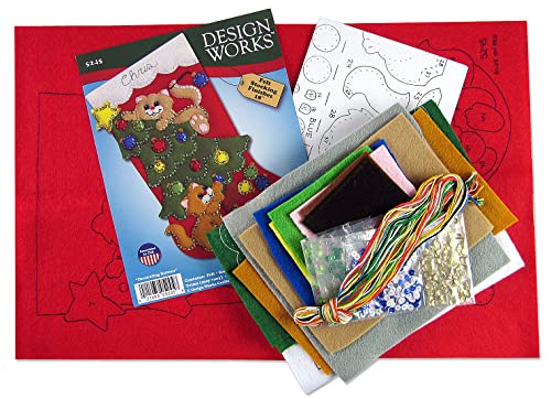 Tobin Decorating Kittens Felt Stocking Kit - Image 3