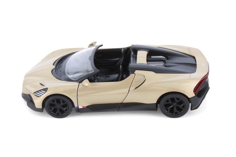Mayatra's Kins Mart Bugatti Mistral 1:36 Scale Diecast Model – Premium Sports Car Replica for Collectors (Gold) - Image 3