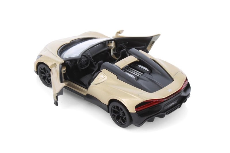 Mayatra's Kins Mart Bugatti Mistral 1:36 Scale Diecast Model – Premium Sports Car Replica for Collectors (Gold) - Image 5
