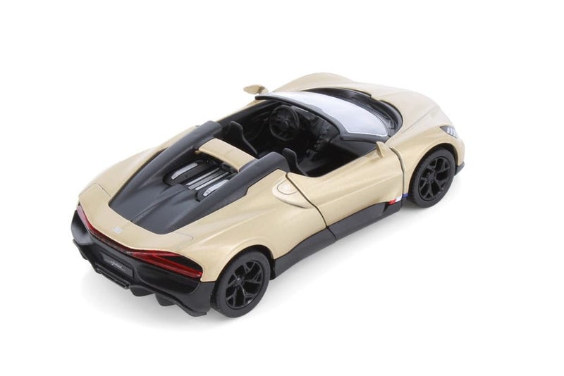 Mayatra's Kins Mart Bugatti Mistral 1:36 Scale Diecast Model – Premium Sports Car Replica for Collectors (Gold) - Image 4