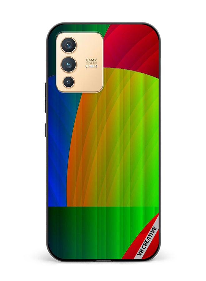 VR CREATIVE Protective Case Cover For Vivo V23 5G Pattern Design Multicolour - Image 1