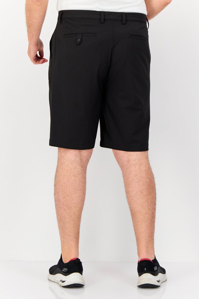 Greg Norman شورتات جولف رياضية للرجال، أسود - Image 4