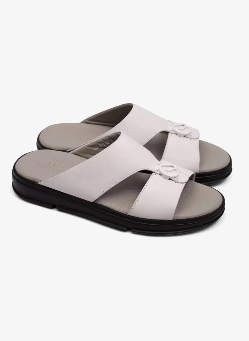 UOMO كافالير UOMO CAVALIER LIGHT WEIGHT MATT LEATHER SANDALS