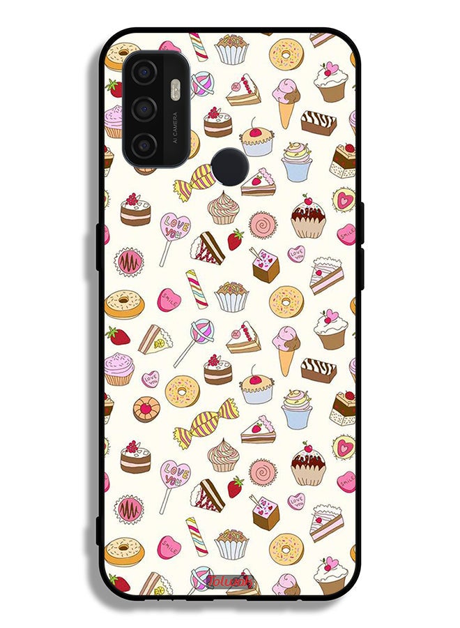 Tolwak Oppo A53 4G Protective Case Cover Pattern Of Favorite Items - Image 2
