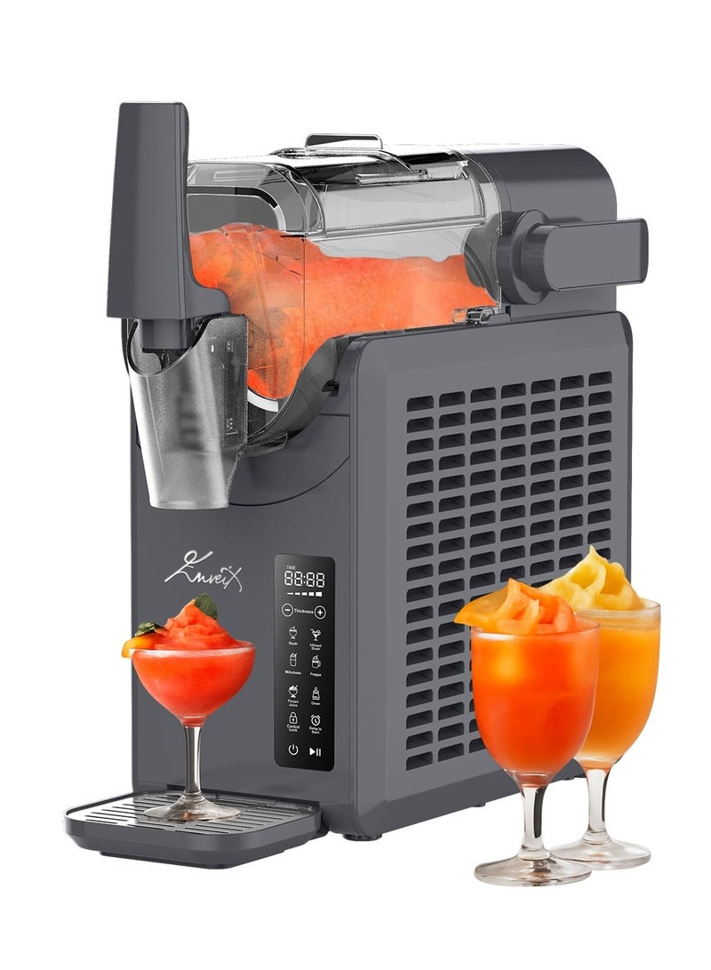 انفيكس Slushie Machine, Professional Frozen Drink Maker, 2L Capacity,5 Preset Programs,Time Display, No Ice Needed  - Image 1