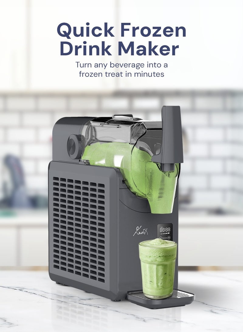 انفيكس Slushie Machine, Professional Frozen Drink Maker, 2L Capacity,5 Preset Programs,Time Display, No Ice Needed  - Image 2