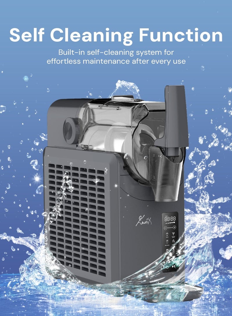 انفيكس Slushie Machine, Professional Frozen Drink Maker, 2L Capacity,5 Preset Programs,Time Display, No Ice Needed  - Image 4