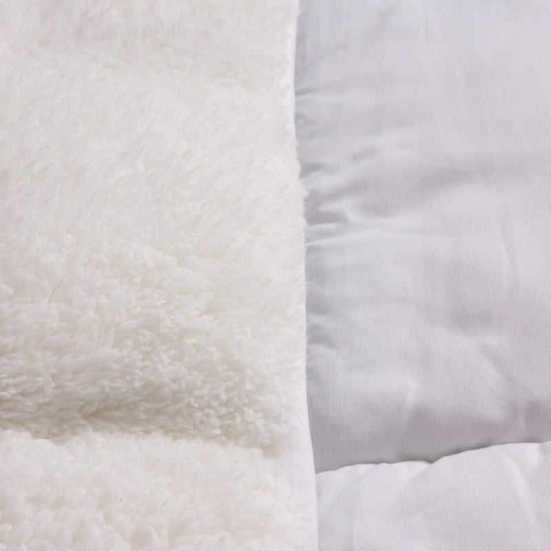 Body Linen Abundance Deluxe Quilted Fleece Massage Table Pad Set. Includes Face Cradle Cover & Table Pad. Microfiber Fleece is Lint Free, Super Soft & Cushy. - Image 5