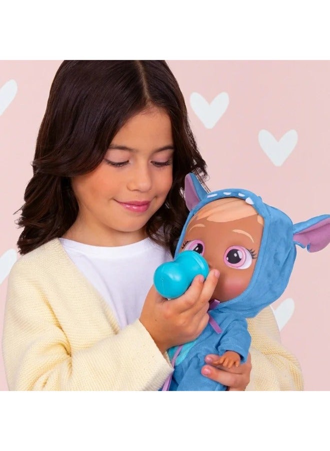 Disney Cry Babies Disney Stitch, Battery Operated | Interactive Doll | Makes 10+ Realistic Baby Sounds | Cries Real Tears | Nurturing and Imaginative Play | Sensory Development  - Image 5