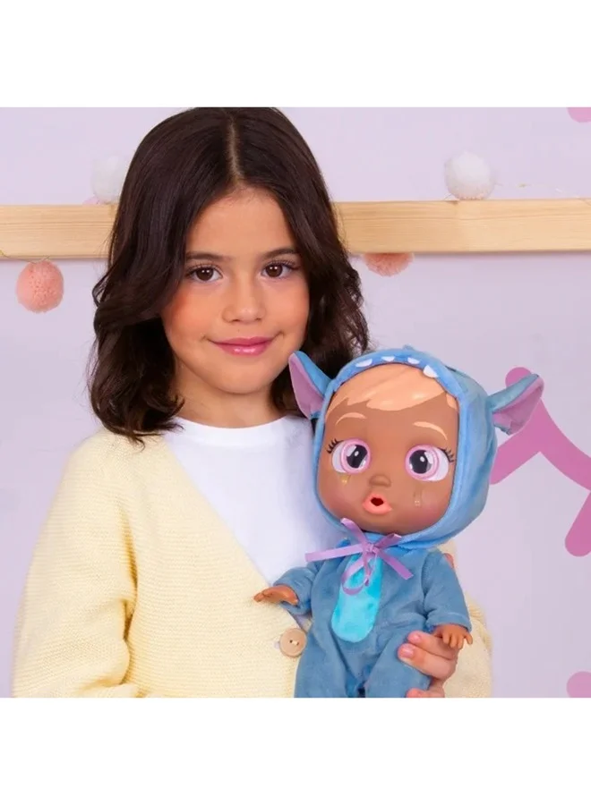 Disney Cry Babies Disney Stitch, Battery Operated | Interactive Doll | Makes 10+ Realistic Baby Sounds | Cries Real Tears | Nurturing and Imaginative Play | Sensory Development