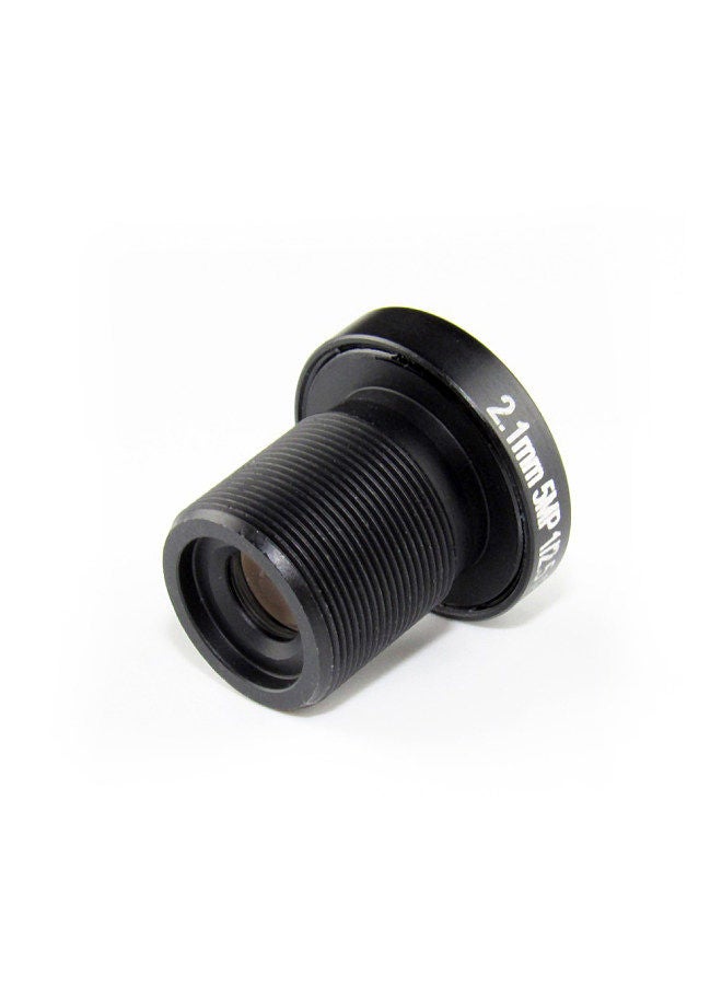 2.1mm Lens Fisheye CCTV Lens 1/2.5" HD 5.0 Megapixel For IP CCTV Cameras M12 Mount 155° Compatible Wide Angle Panoramic CCTV Camera Lens