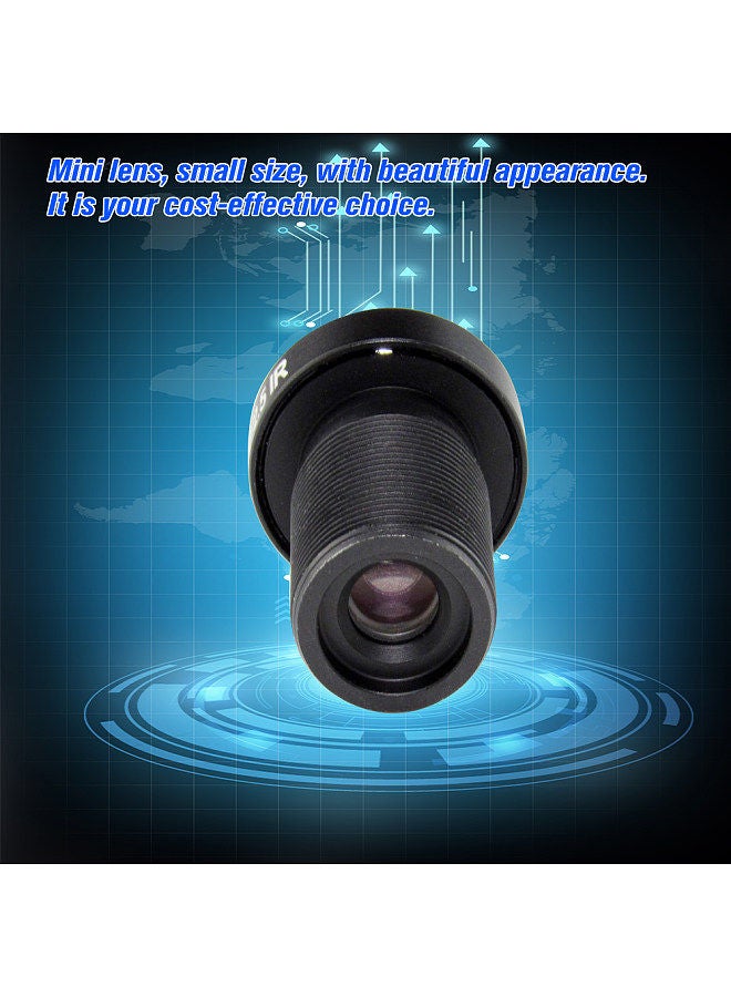 2.1mm Lens Fisheye CCTV Lens 1/2.5" HD 5.0 Megapixel For IP CCTV Cameras M12 Mount 155° Compatible Wide Angle Panoramic CCTV Camera Lens