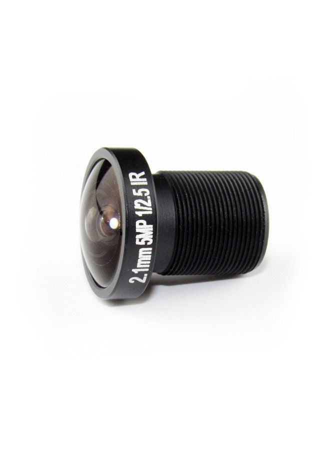 2.1mm Lens Fisheye CCTV Lens 1/2.5" HD 5.0 Megapixel For IP CCTV Cameras M12 Mount 155° Compatible Wide Angle Panoramic CCTV Camera Lens
