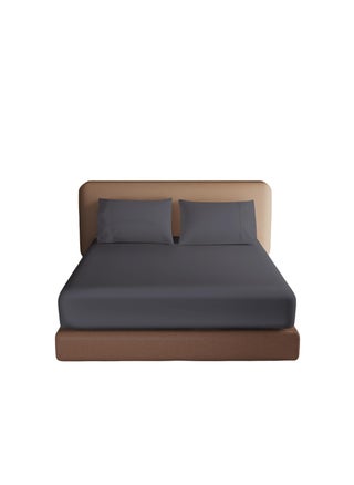 100% Egyptian Cotton Fitted Sheet Twin Size  600 Thread Count  16"" Deep Pocket Sheet  Soft & Elastic Sateen Weave Bottom Sheet for Hotel & Home (Dark Grey  1 Pack Fitted Sheet Only  Twin) - pzsku/Z0A1740BA6BA28390BE18Z/45/1749651305/a13baa6a-253c-4b08-b432-1873f3a74a5f