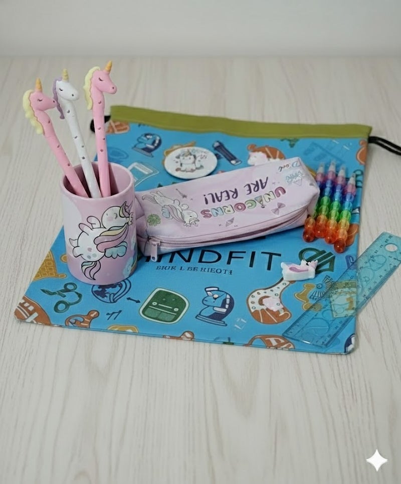MindFit Unicorn Stationery Gift Set for Girls - Image 4