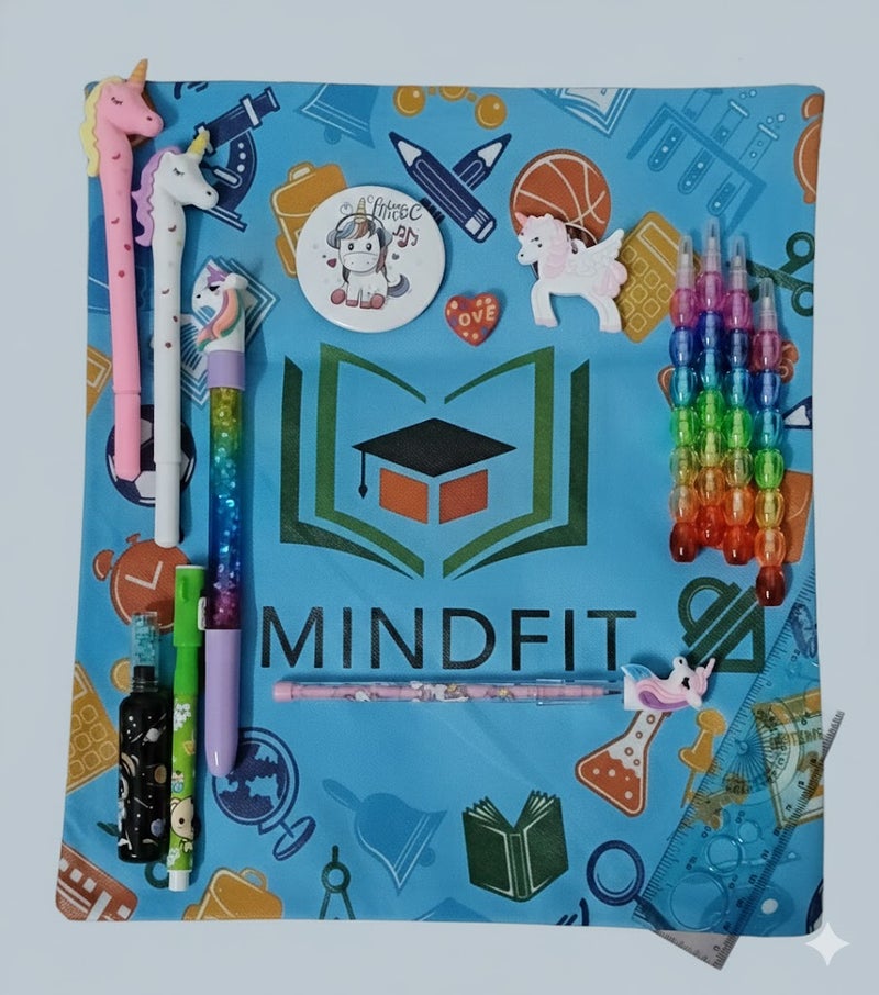 MindFit Unicorn Stationery Gift Set for Girls - Image 2