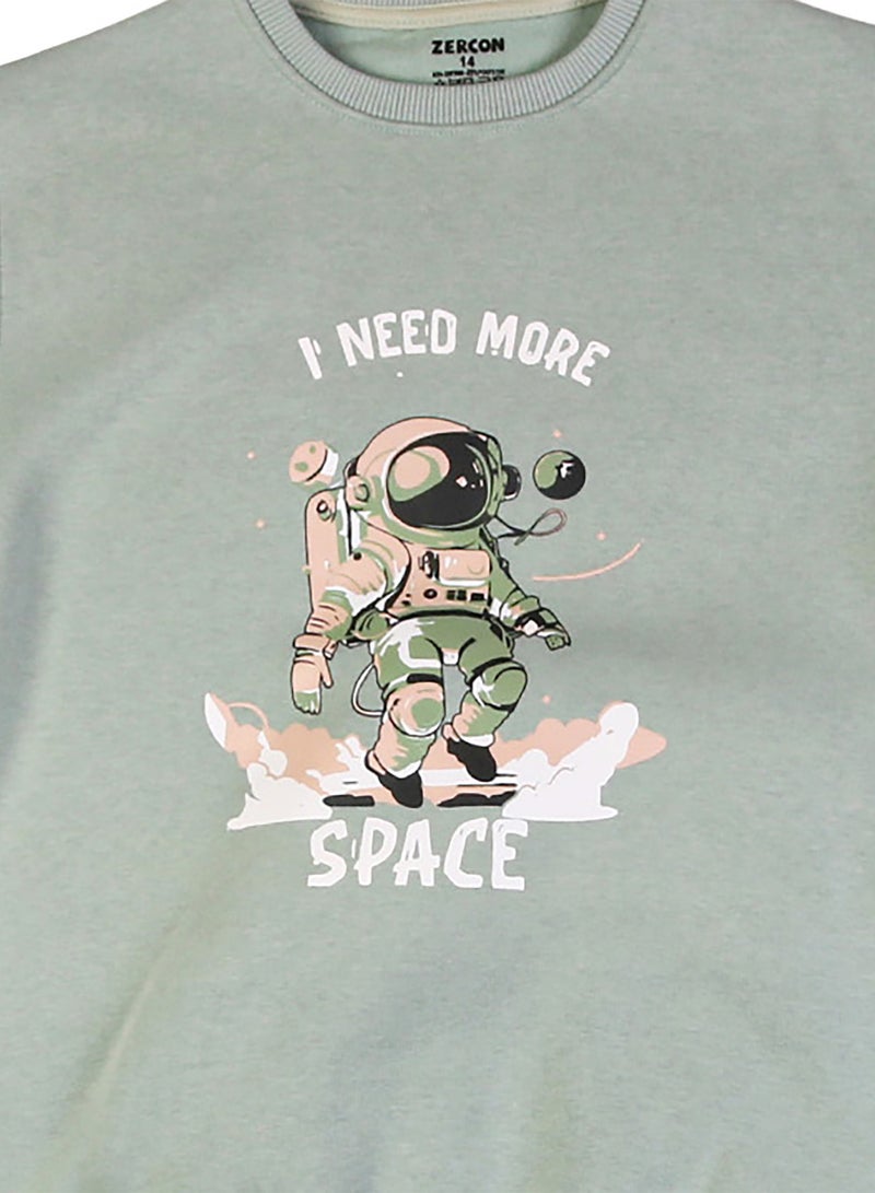 زيركون بيجامة شتوي اولادي - 4019 - Image 2