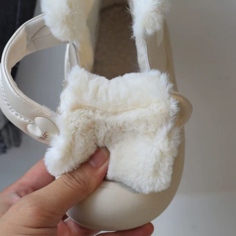 Children''s Snow Boots Winter Cotton Boots 2025 New Girls Winter Shoes Baby Cotton Shoes Snow Shoes Fleece-Lined Thickeneded Boots - Image 4