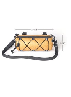 Bike Waterproof Handlebar Bag, DuPont Paper Bicycle Front Storage Roll Bag for Mountain Road Bikes, Large Capacity Zipper Closure Commuter Shoulder Bag, Professional Cycling Accessories, Yellow - pzsku/Z0A17B8824A7C00D27DB5Z/45/_/1721372918/72e4baa3-647f-4af5-9379-1d9c06f05117