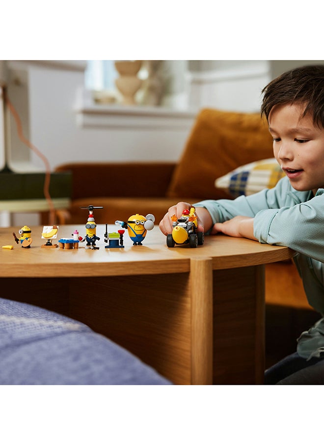 LEGO 75580 Despicable Me 4 Minions and Banana Car Film Toy Gift for Kids, Fun Illumination’s Despicable Me 4 Playset, Creative Building for Boys and Girls Aged 6 and Over  - Image 3