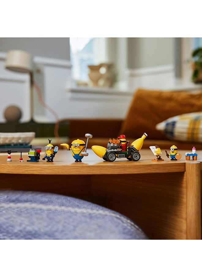 LEGO 75580 Despicable Me 4 Minions and Banana Car Film Toy Gift for Kids, Fun Illumination’s Despicable Me 4 Playset, Creative Building for Boys and Girls Aged 6 and Over  - Image 5