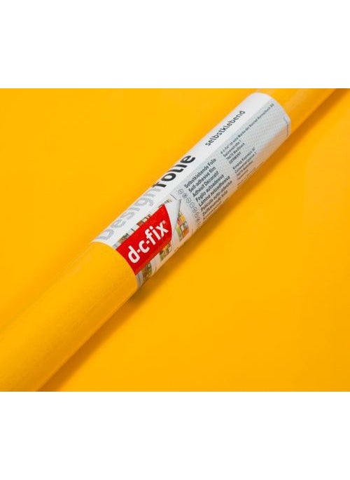 d-c-fix 346-0209 Glossy Dark Yellow Self Adhesive Foil  - Image 2