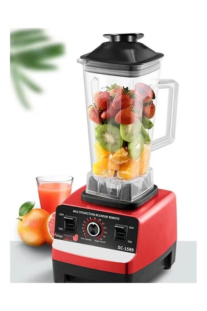 SILVER CREST 2 in 1 Electric Blender with Multifunctional Grain Grinder 2L - Image 1