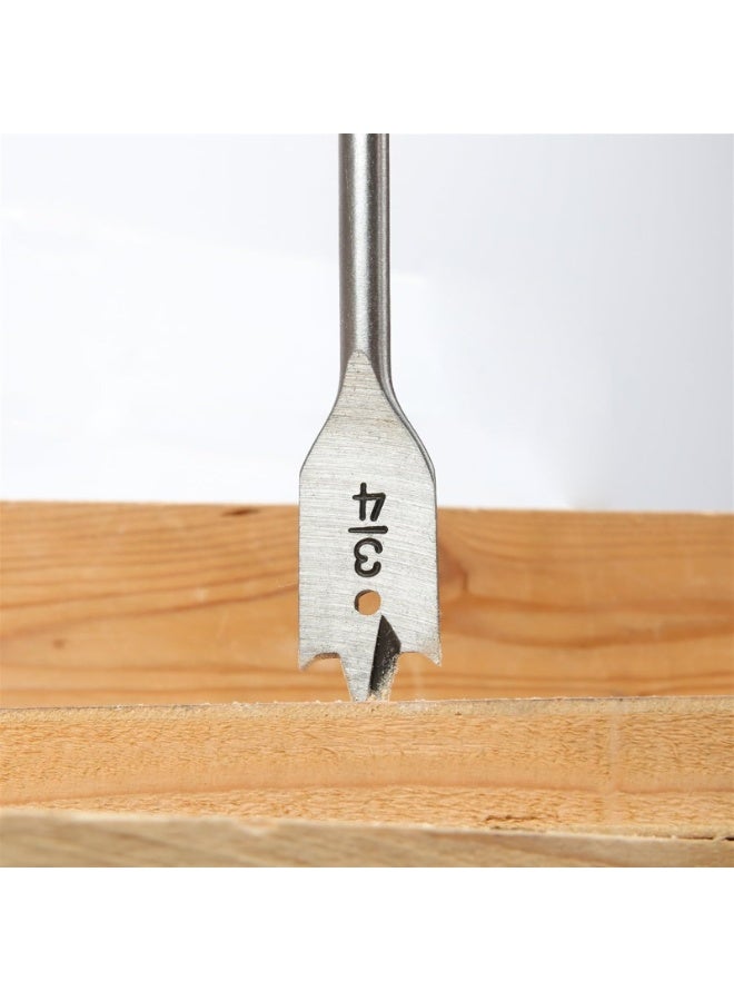 13-piece spade drill bit set, flat drill bits for woodworking, comes with boxed storage case - Image 5