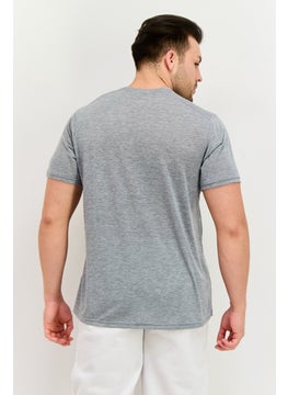 Brooks Men Sportswear Fit Short Sleeve Running T Shirt, Grey  - Image 3