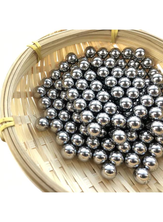 100Pcs 5mm High Precision Carbon Steel Balls Polished Rust Resistant For Bearings - Image 1