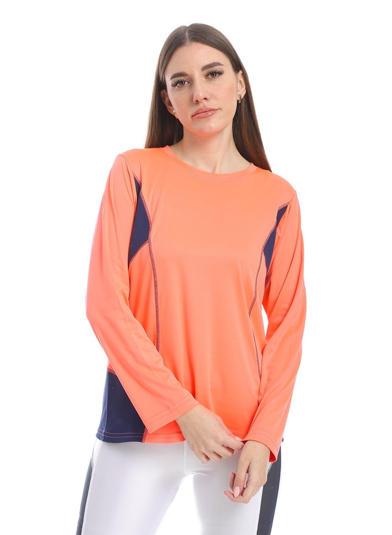 Caesar women sport t-shirt with Long sleeves - Image 1