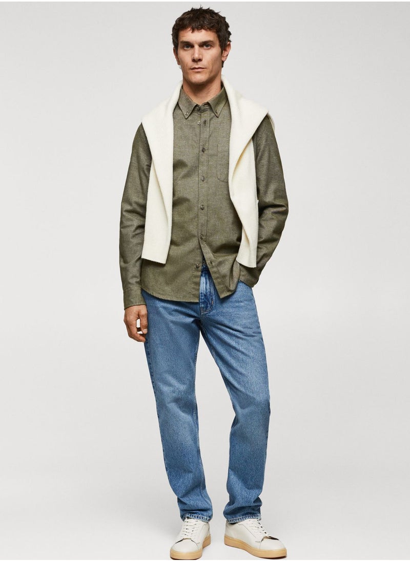 Mango Man - Essential Regular Fit Shirt - Image 1