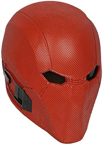 Xcoser Red Hood Mask Helmet Cosplay Costume accessories For Halloween - Image 1