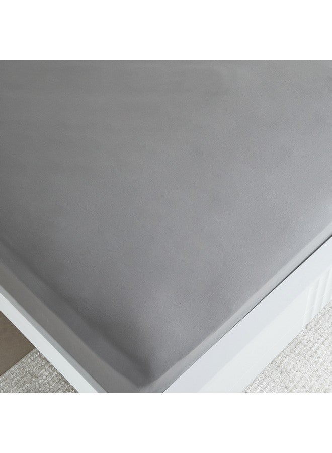 Home Box Essential Cotton Super King Fitted Sheet 200 x 200 x 36 cm - Image 4