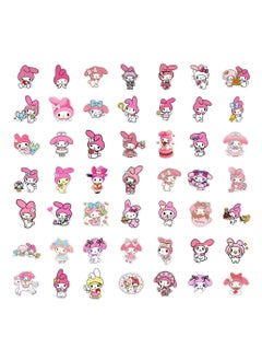 Sanrio 50 Pcs Waterproof Stickers Cute Anime Cartoon Vinyl Aesthetic Sticker Laptop Skateboard Luggage Computer Water Bottle Graffiti Sticker Packs  - Image 2